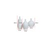 WALLXPERT Vaza Passion Set White - slika 3