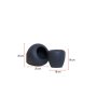 WALLXPERT Vaza Tisha Set Anthracite - slika 3