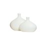 WALLXPERT Vaza Platy Set White - slika 2