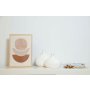 WALLXPERT Vaza Platy Set White - slika 1