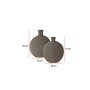 WALLXPERT Vaza Matery Set Mink - slika 3