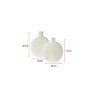 WALLXPERT Vaza Matery Set White - slika 3