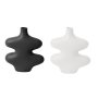 WALLXPERT Vaza Bela Crno CY0098 - slika 2