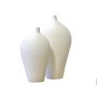WALLXPERT Vaza Asimetrik Set White - slika 2