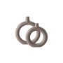 WALLXPERT Vaza Rings Set Mink - slika 2
