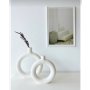 WALLXPERT Vaza Rings Set White - slika 1