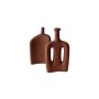WALLXPERT Vaza set Lotus Tile Red - slika 2