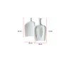 WALLXPERT Vaza set Lotus White - slika 3