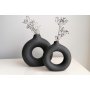 WALLXPERT Vaza set Iskandinav Halka Black - slika 1