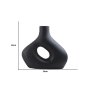 WALLXPERT Vaza set Iskandinav Black - slika 4