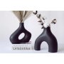WALLXPERT Vaza set Iskandinav Black - slika 1