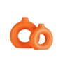 WALLXPERT Vaza set Iskandinav Halka Orange - slika 3