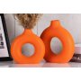 WALLXPERT Vaza set Iskandinav Halka Orange - slika 2