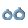 WALLXPERT Vaza set Iskandinav Halka Light Blue - slika 2