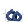 WALLXPERT Vaza set Iskandinav Halka Dark Blue - slika 3