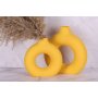WALLXPERT Vaza set Iskandinav Halka Yellow - slika 1