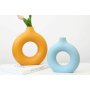 WALLXPERT Vaza set Iskandinav Halka Blue Orange - slika 1