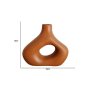 WALLXPERT Vaza set Iskandinav Tile Red - slika 2