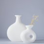 WALLXPERT Vaza Delta Capella Set White - slika 1