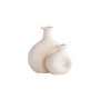 WALLXPERT Vaza Delta Capella Set Bone - slika 2