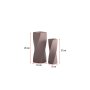 WALLXPERT Vaza Sprial Set Mink - slika 3