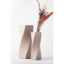 WALLXPERT Vaza Sprial Set Mink - slika 1