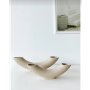WALLXPERT Vaza Horn Set Beige - slika 1