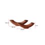 WALLXPERT Vaza Horn Set Tile Red - slika 3