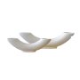 WALLXPERT Vaza Horn Set White - slika 2