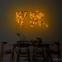 WALLXPERT Dekorativni metalni zidni pribor World Map Led 257 - slika 3