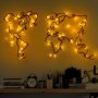 WALLXPERT Dekorativni metalni zidni pribor World Map Led 257 - slika 1