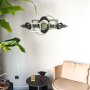 WALLXPERT Dekorativni metalni zidni pribor APT754SGSG - slika 1