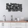 WALLXPERT Dekorativni metalni zidni pribor Coffee Or What? - slika 1