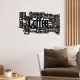 WALLXPERT Dekorativni metalni zidni pribor Coffee Or What? - slika 2