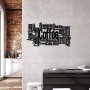 WALLXPERT Dekorativni metalni zidni pribor Coffee Or What? - slika 3