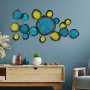 WALLXPERT Dekorativni metalni zidni pribor Nenuharps multicolor - slika 2