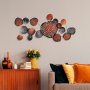 WALLXPERT Dekorativni metalni zidni pribor Nenuharps 2 multicolor - slika 3