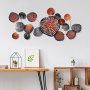 WALLXPERT Dekorativni metalni zidni pribor Nenuharps 2 multicolor - slika 2