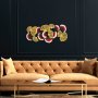 WALLXPERT Dekorativni metalni zidni pribor Plane Tree multicolor - slika 3