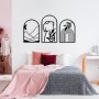 WALLXPERT Dekorativni metalni zidni pribor Memorie Trio B - slika 3