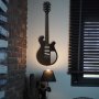 WALLXPERT Dekorativni metalni zidni pribor Electric Guitar APT220LS - slika 2