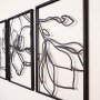 WALLXPERT Dekorativni metalni zidni pribor Floral Line APT529MS - slika 3