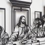 WALLXPERT Dekorativni metalni zidni pribor The Last Supper APT380 - slika 2