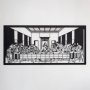 WALLXPERT Dekorativni metalni zidni pribor The Last Supper APT380 - slika 3
