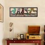 WALLXPERT Dekorativni metalni zidni pribor Let's Dance Metal Wall Art APT005 - slika 1