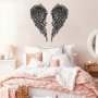 WALLXPERT Dekorativni metalni zidni pribor Angel Wings APT240LS - slika 1