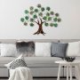 WALLXPERT Dekorativni metalni zidni pribor Maple Green - slika 3