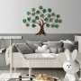 WALLXPERT Dekorativni metalni zidni pribor Maple Green - slika 4