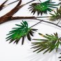 WALLXPERT Dekorativni metalni zidni pribor Maple Green - slika 5