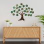 WALLXPERT Dekorativni metalni zidni pribor Maple Green - slika 2